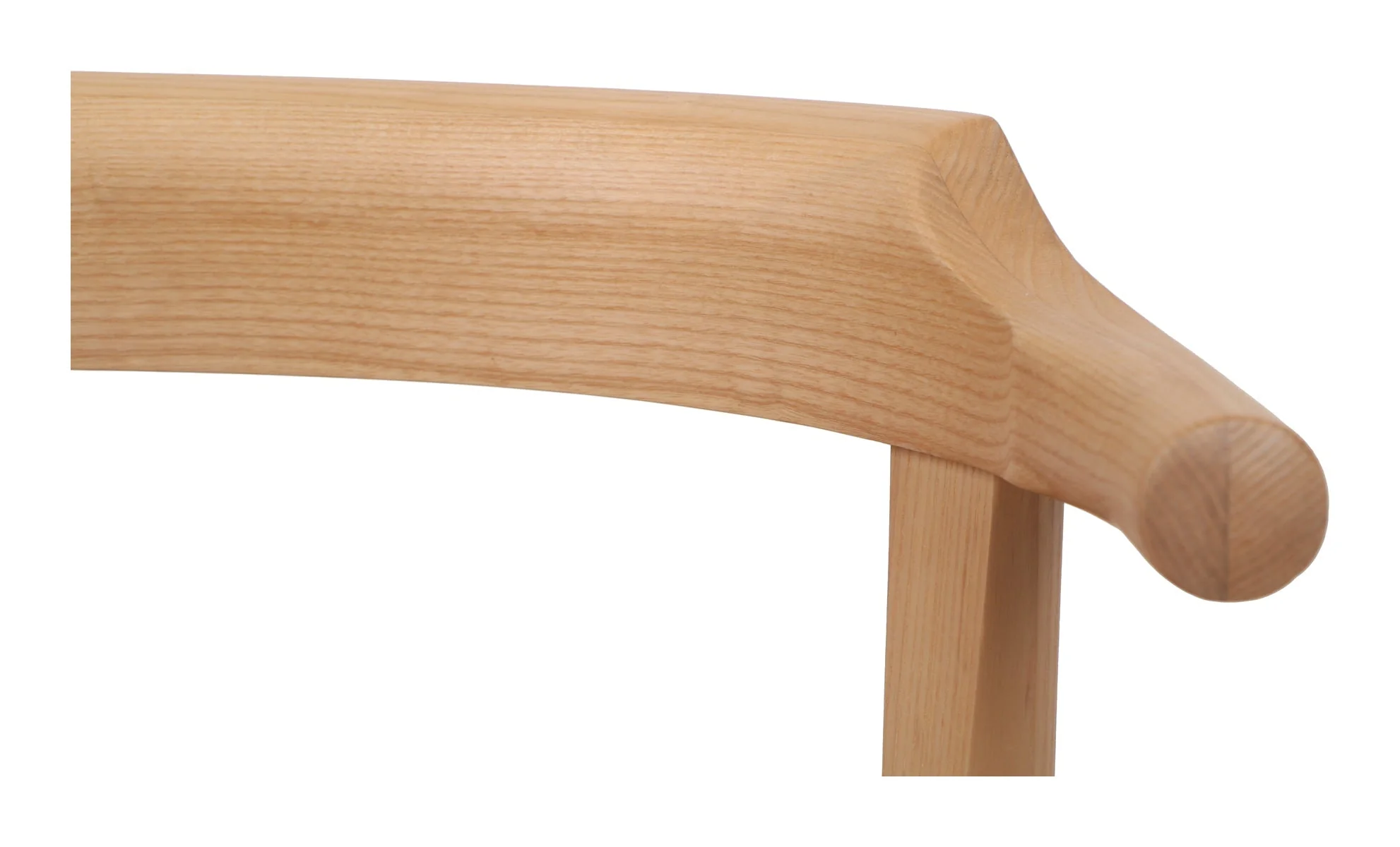 Tuck In Dining Chair, Wood Seat, Stained Oak - Image 10