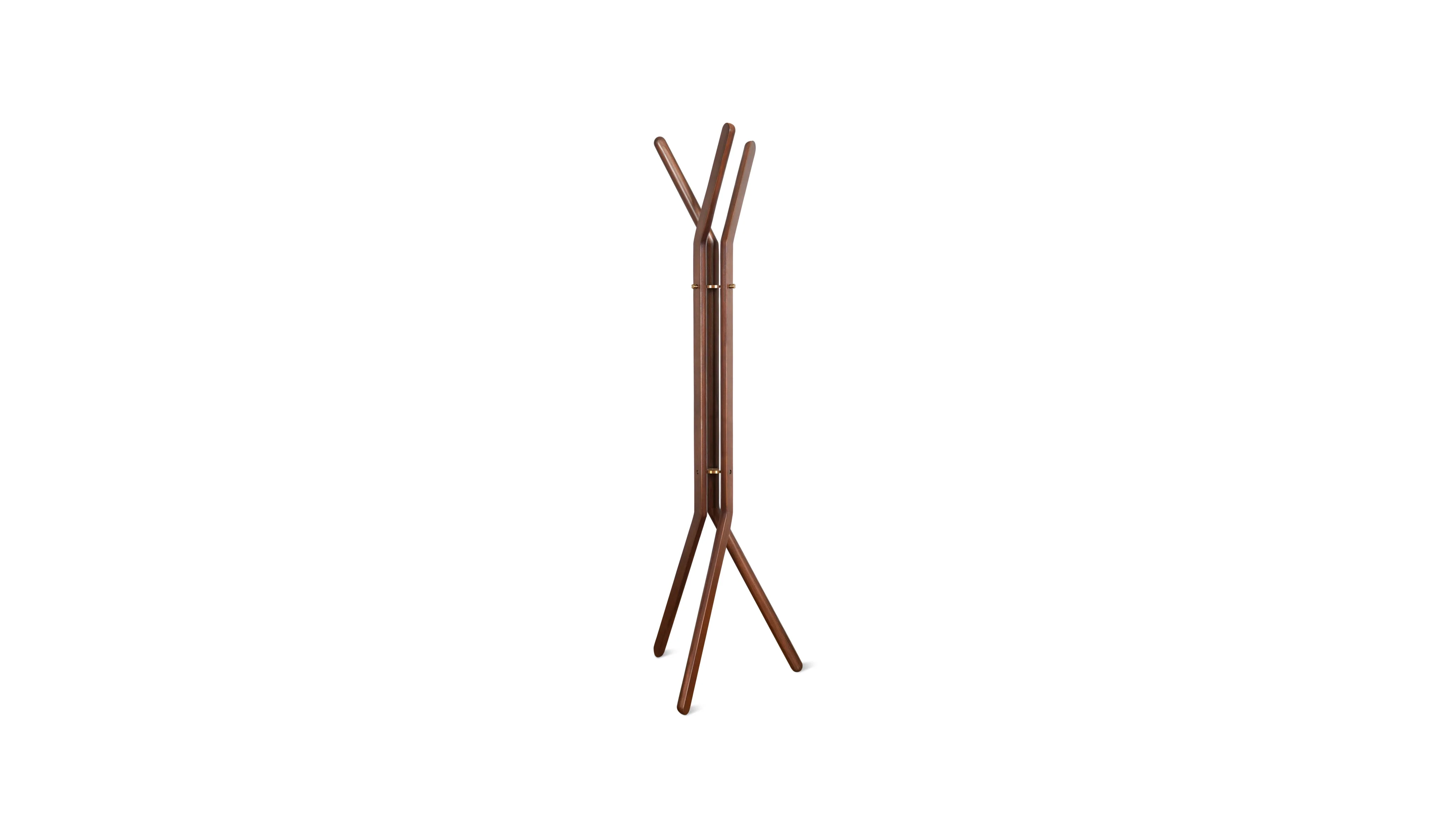 Unwind Coatrack, Stained Walnut - Image 4
