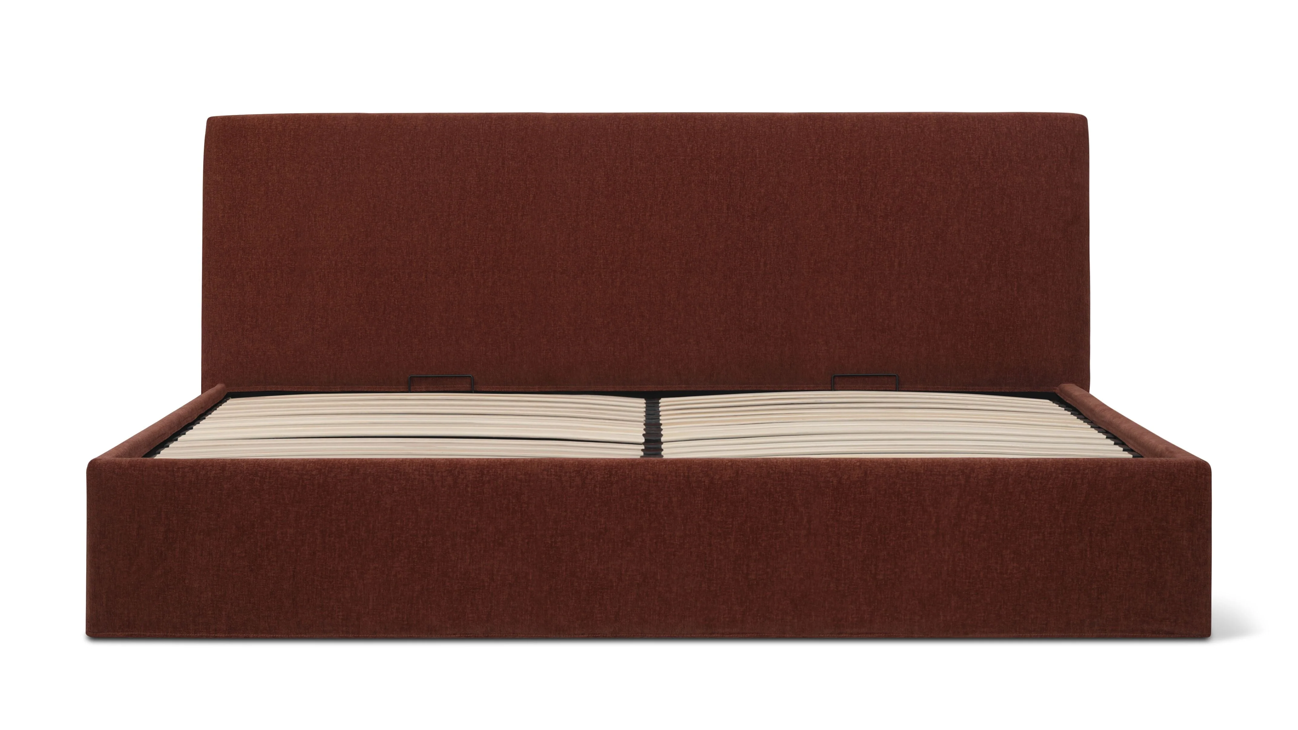 Wave Storage Bed, Queen, Toffee - Image 3