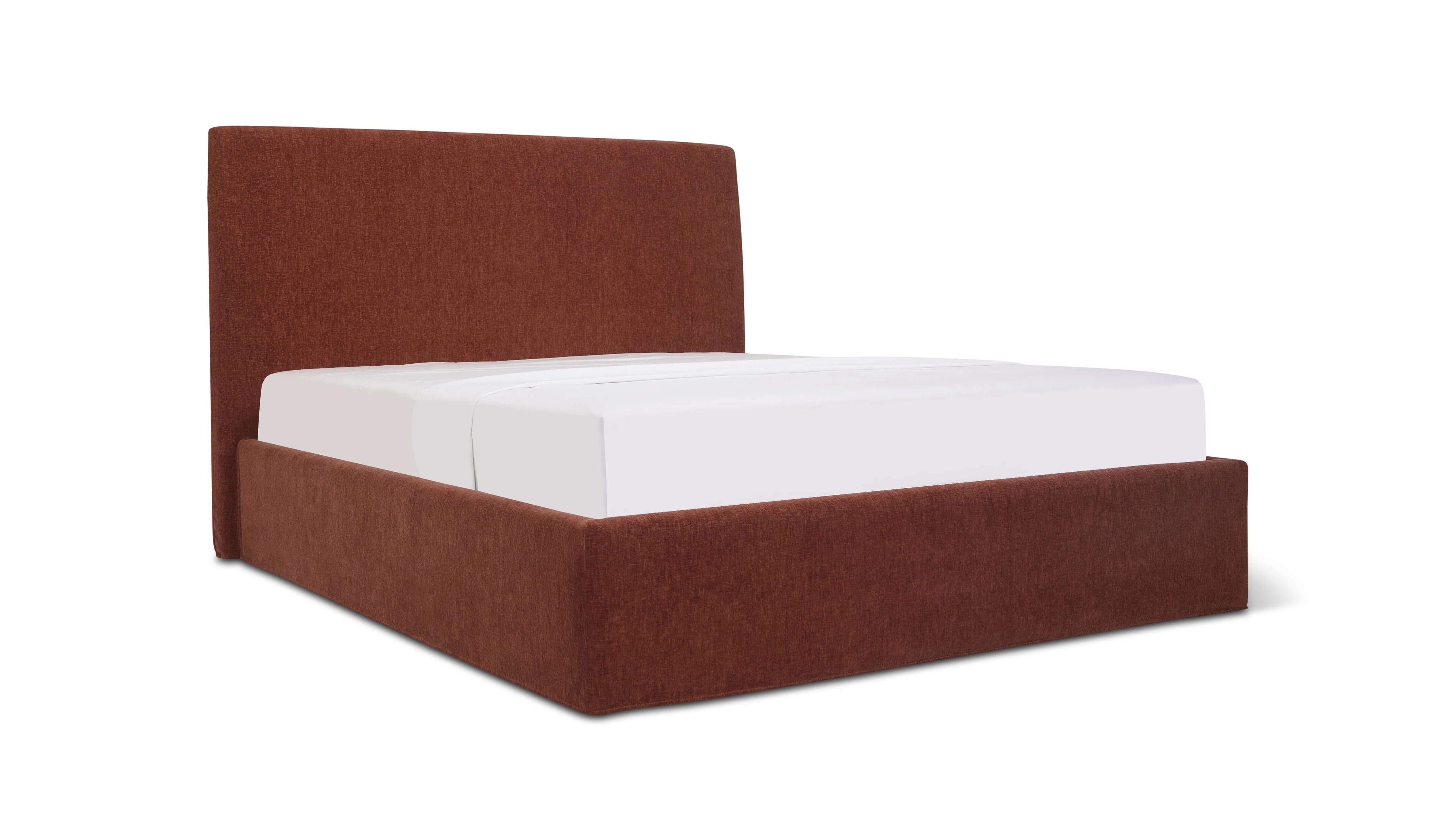 Wave Storage Bed, Queen, Toffee - Image 4