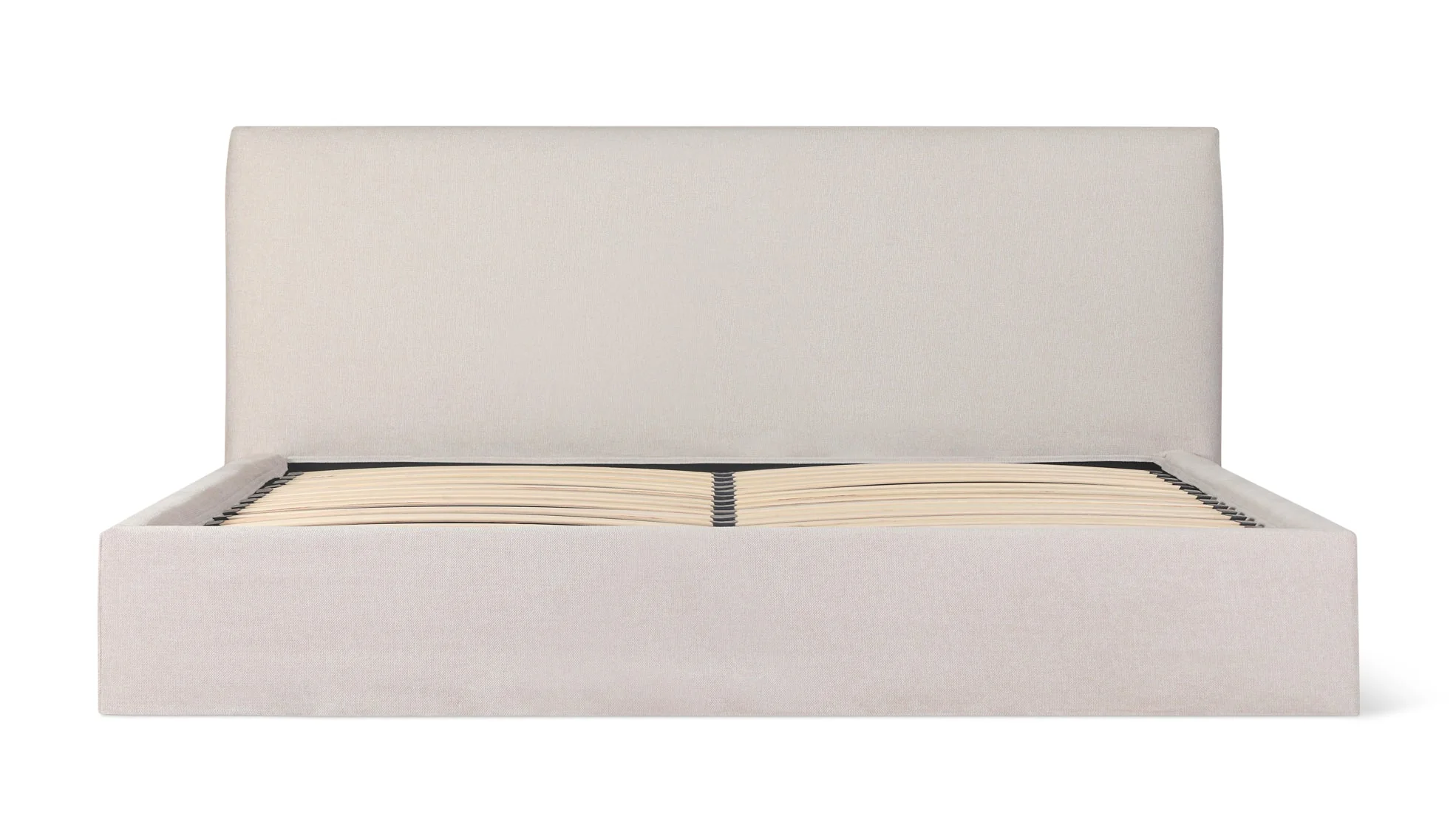 Wave Storage Bed, King, Latte - Image 14