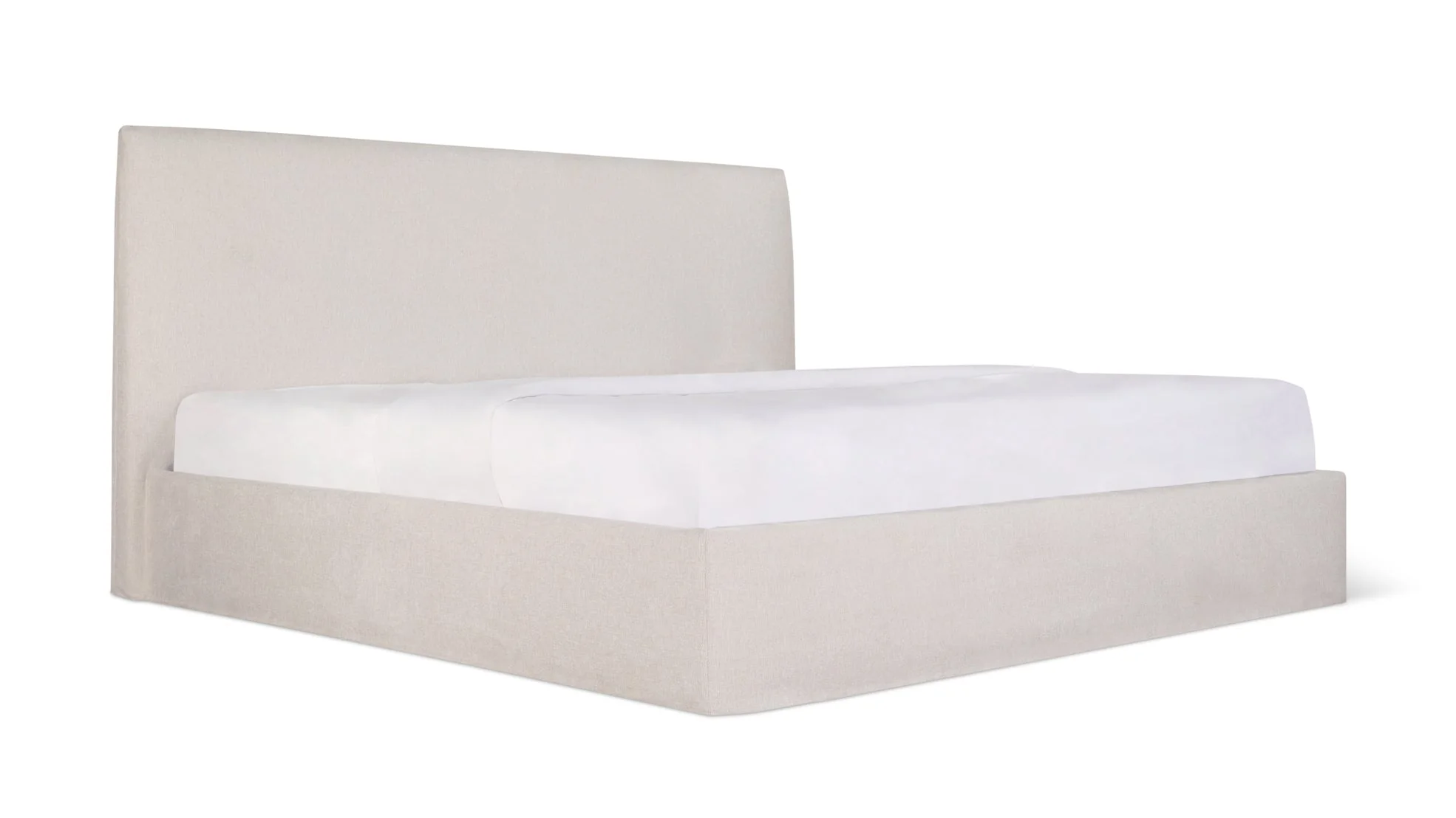 Wave Storage Bed, King, Latte - Image 7