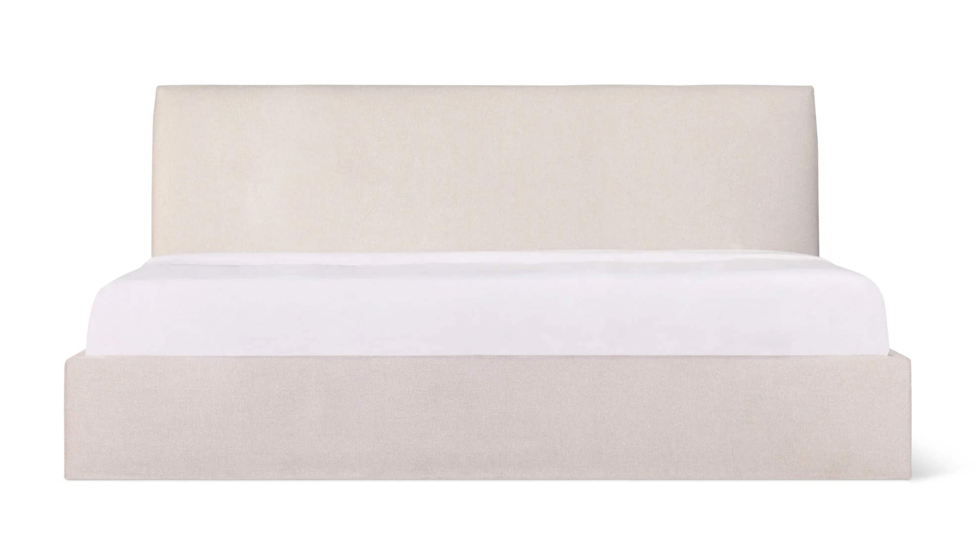 Wave Storage Bed, Queen, Latte - Image 6